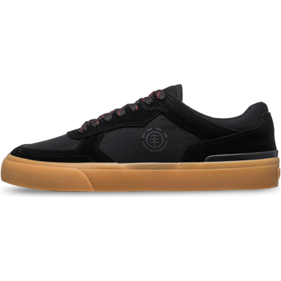 2026 Element Mens Heatley 2.0 Shoes ELYS300016 - Black Gum Red